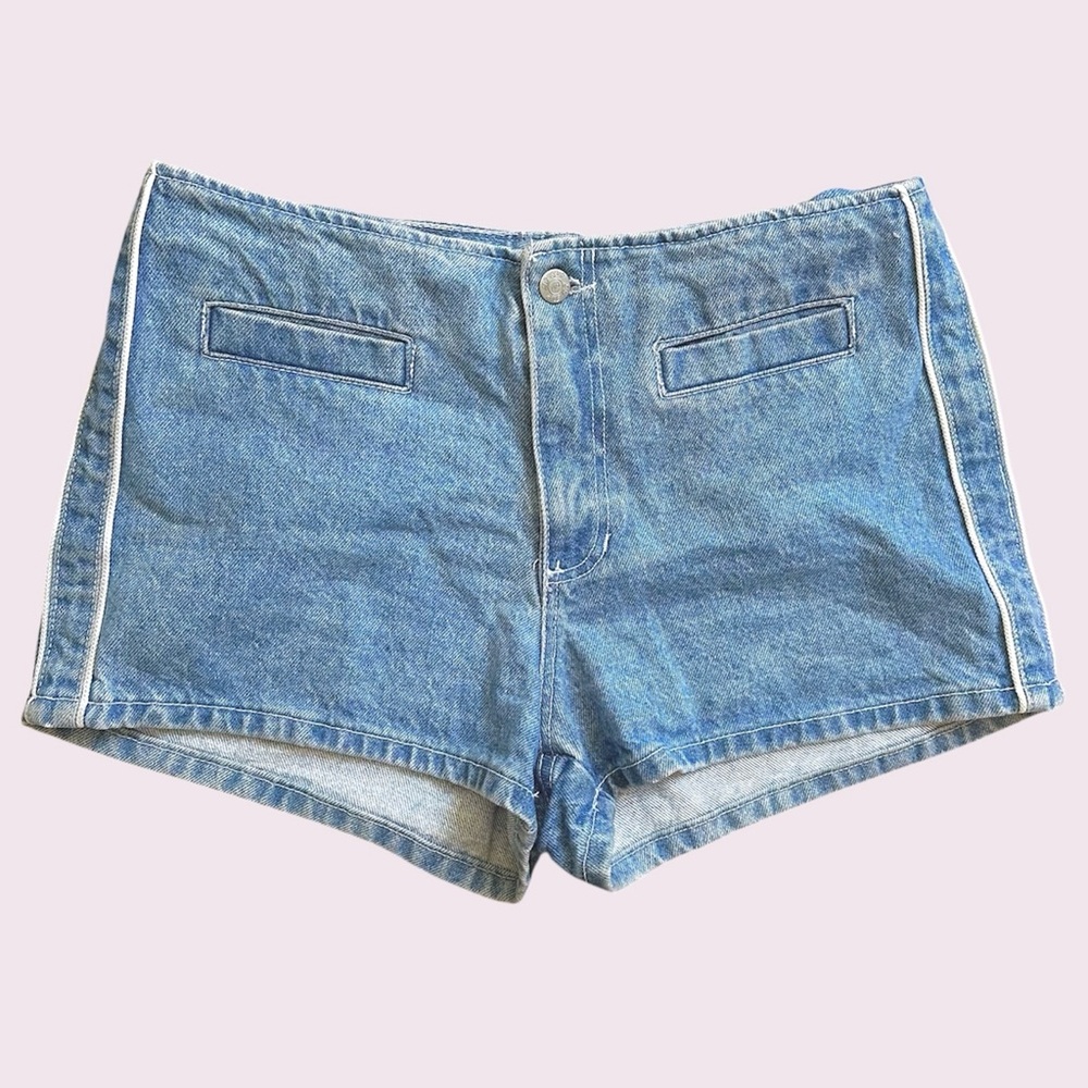 Y2k Bebop denim tap shorts